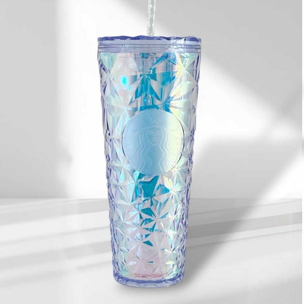 Starbucks 2023 Translucent Prism Unicorn  Tumbler 24 oz